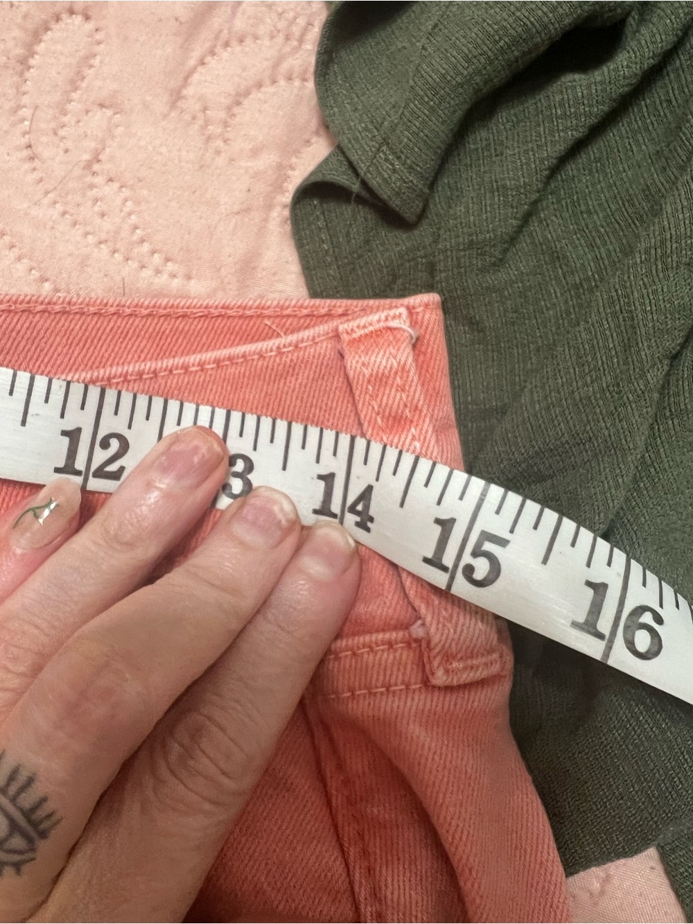 Madewell THE PERFECT VINTAGE JEAN
29 Pink Salmon With White Lace Crochet - Picture 11 of 13